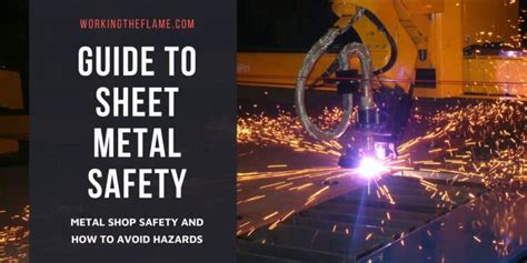 sheet metal shop safety rules|sheet metal safety manual.